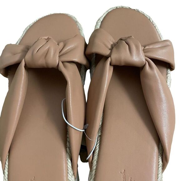 Universal Thread ~ Womens Dena Knotted Espadrille Sandal in Tan ~ size 9 - Picture 7 of 8